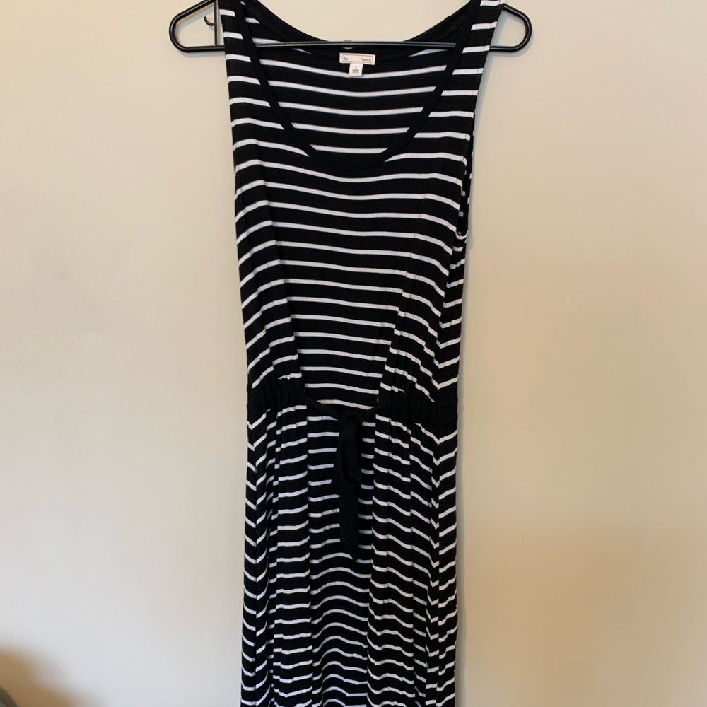 Gap waist tie dress